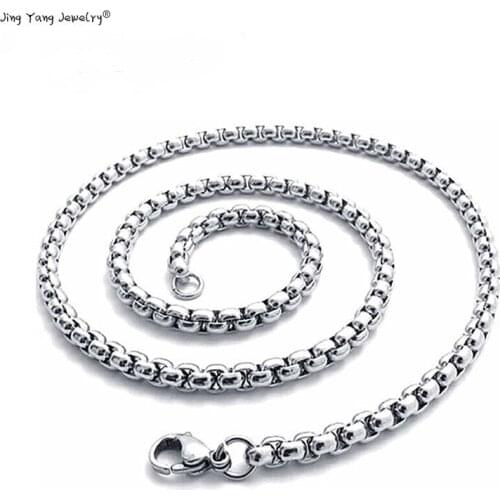 Stainless steel hip-hop necklace, mens jewelry, mens jewelry, gold necklace, collarless jewelry