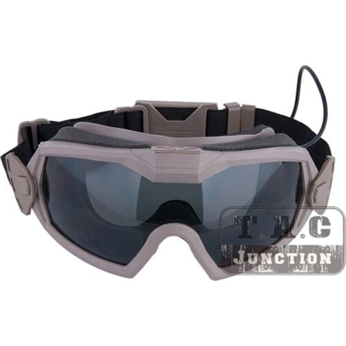Tactical Anti-fog Lenses Outside The Wire OTW Goggles Outdoor Hunting Paintball Eyewear Safety Glasses w/ Turbo Fan