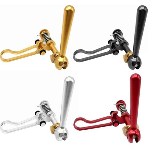 Titanium Axle Bike Seatpost Clamp for Brompton Folding Bike Bicycle Seat Post Quick Release Clamp for 3SIXTY