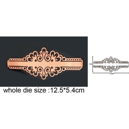 Lace edge Border Metal Cutting Dies stamp and dies Stencils DIY Scrapbooking dies album Card Making Embossing Die Cut Craft dies