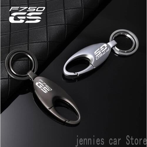 Universal fashion motorcycle Alloy Keyring Keychain For BMW GS F750GS F 750 F750 GS F 750GS 2017 2018 2019 2020 Accessories