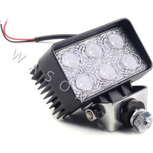 High Quality Excavator Spare Parts Round 9pcs Led Light Work Lamp