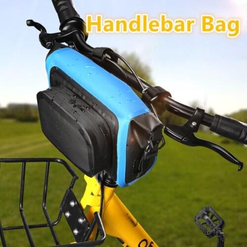 Zezzo® Bike Front Bag Cycling Waterproof Large Capacity Handlebar Bag Portable MTB Road Bike Pannier Multi-purpose Leisure Bag