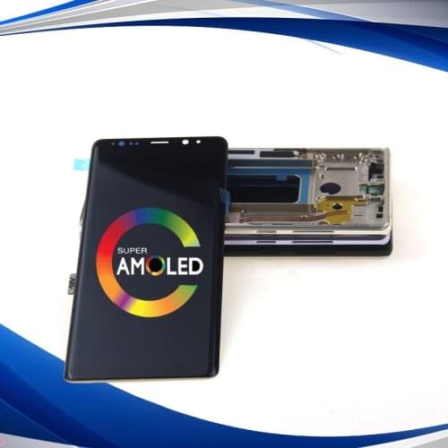 AMOLED LCD For SAMSUNG Galaxy NOTE8 LCD N9500 N9500F LCD Display Touch Screen Replacement Parts+Tools