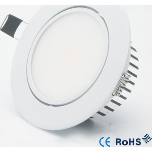 10XNEW 5W 9W 12W Dimmable Led light COB Ceiling 85-265V ceiling recessed Lights Indoor Lighting + LED driver