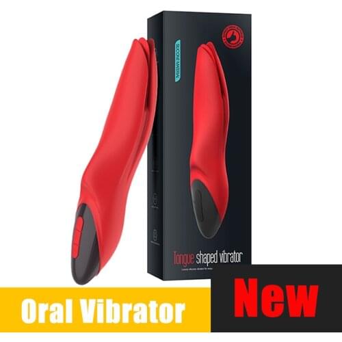 18 Deep Oral Sex Licking Vibrator Multi Speed AV Rod Masturbator for Women Flirting Adult Sex Toys Vibrators Dido Magic Wand