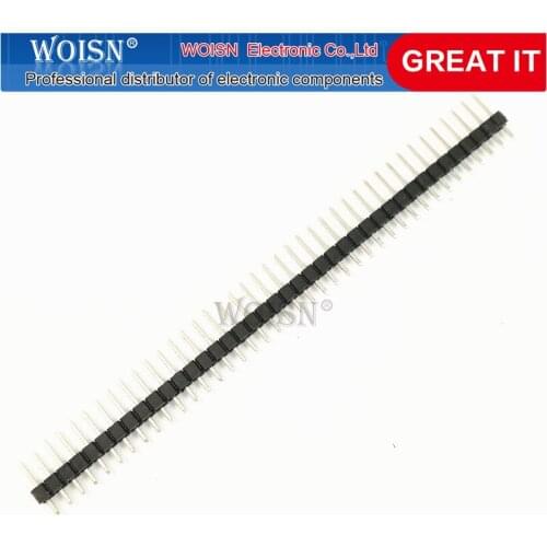20PCS 40 Pin 1x40 Single Row Male Breakable Pin Header Connector Strip 2.54mm In Stock