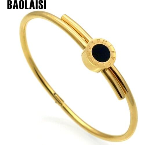 BAOLAISI Engraved Bracelets