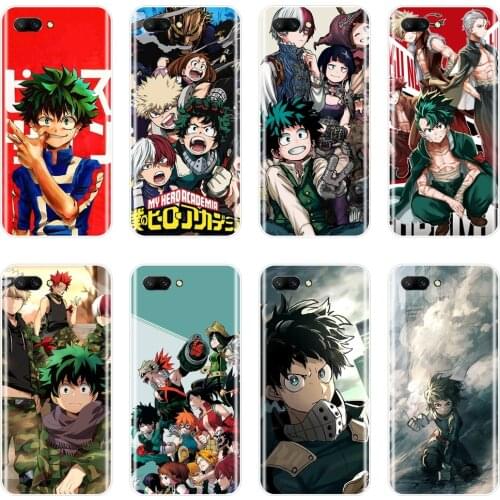 For Huawei Honor 10 9 8 7 Lite Case Silicone Boku No Hero Academia Soft Cover For Huawei 8X MAX 7S 7X 7A 7C Pro Phone Case Coque