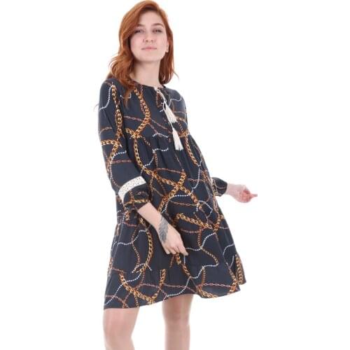 Lace Detail Flounces Tunik 2021 Summer Spring Muslim Clothing Women 'S Scarves Islamic Hijab For Muslim Women Tunik