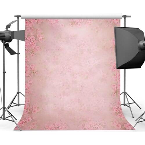 MOCSICKANewborns Photography Backdrops Pink Flower Backdrop for Photo Booth Background Studio Props S-2972