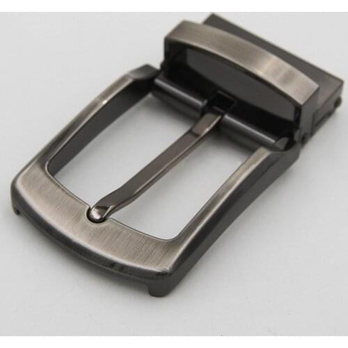 35mm Width 3 colors Mens Metal Belt Buckles Belt Head Rotating Brushed Pin Buckle for Men Accessories DIY Leather Craft