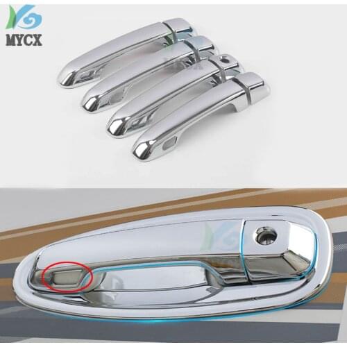 For Toyota LAND CRUISER 200 car exterior trim door handle cover decoration Anti-scratch accessories ABS frame parts 2020