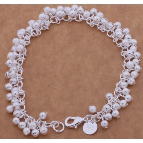 SL-AH034 Wholesale Silver Color Gift Women Lady Nice High Quality Fashion Jewelry All Grapes /bcwajuda Abvaitca