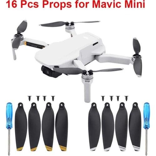 16PCS Color Propeller for DJI Mavic Mini Drone 4726F Light Weight Props Blade Wing Fans Accessories Spare Parts Screw Kits