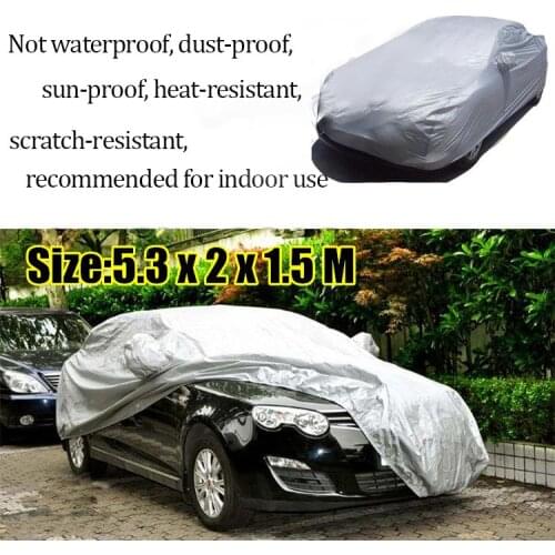 Universal Car Cover Sunshade Heat Protection Dustproof Anti UV Resistant High Quality Durable for car boat yachat ATV motorcycle
