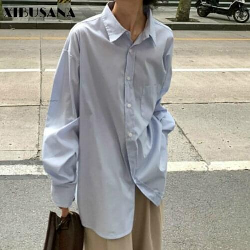 XIBUSANA Womens White Shirts