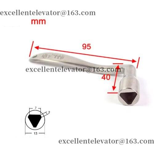 Elevator Triangle Key 1 Pack=5 Pieces