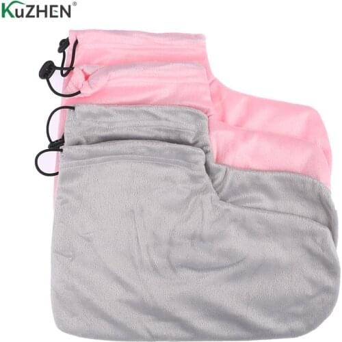 1 Pair Nail Art Hand Light Manicure Gel Shield Dryer Tool Pro Paraffin Wax Protection Leg Foot Gloves Warmer SPA Pedicure