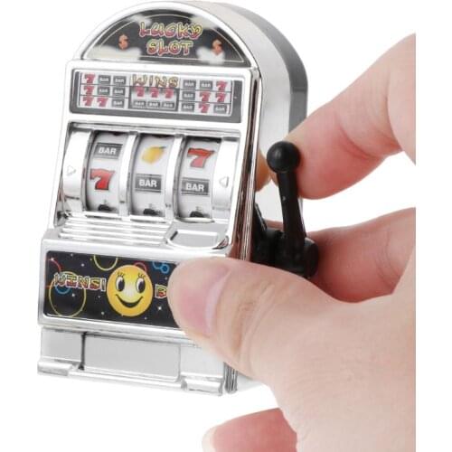 1pc Lucky Jackpot Mini Fruit Slot Machine Fun Birthday Gift Kids Educational Toy