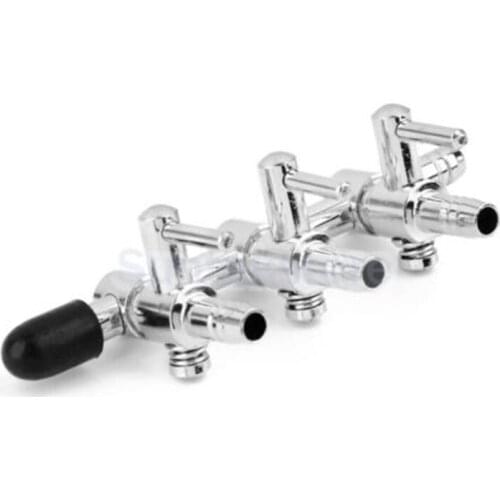 3 Way Aquarium Fish Tank Air Flow Splitter Pump Valve Tap Lever Control Switch Valve 1 Pcs