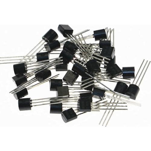 100pcs/lot NPN/PNP TO-92 Triode S8050 8550 9012 9013 9014 9015 9018 A1015 C1815 2N2222 2N3904 2N3906 C945 2N5401 2N5551 BC547