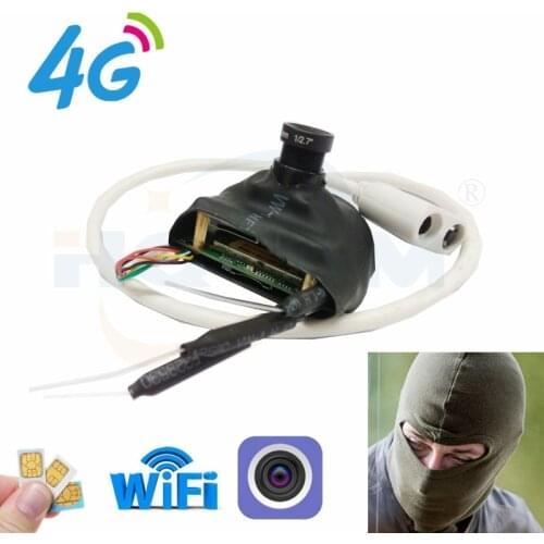 3G 4G SIM Camera module 5MP IMX335 1920P Wireless MINI 4G pin hole Built-in MIC Micro SD Card Slot