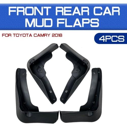 Car Front Rear Car Mudguards Fender Flare Mud Guard Flap Anti Splash Mudflap for Toyota Camry 6th 2006-2013 For Camry 2012-2018