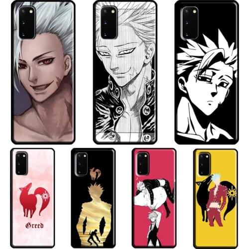 Ban Nanatsu no Taizai Case For Samsung Galaxy S21 Ultra S20 FE Note 20 Ultra Note 9 10 S8 S9 S10 Plus S10e Cover