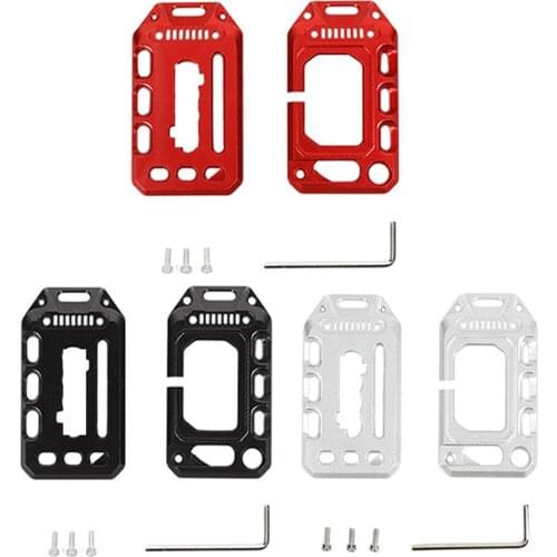 Fit For Jeep Wrangler JL Gladiator JT 2018-2021 Remote Key Shell Case Fob Cover Protective Trim Aluminum Alloy Accessories