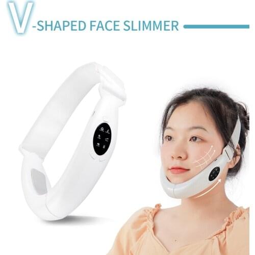 EMS Facial Lifting Device V-Line Up Lift Shaping Massager Removal Double Chin LED Photon Therapy Rejuvenation Facial Slimming