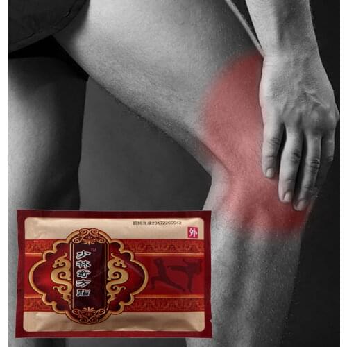 Chinese Medicine Analgesic Plasters 8Pcs Shaolin Ganoderma lucidum Self-heating Pain Relief Patch Rheumatoid Arthritis Lumbar di