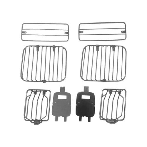 Headlight Corner Light Tail Lamp Frame Cover Kit Trim for Mercedes-Benz G-Class W463 G350d G63 G500