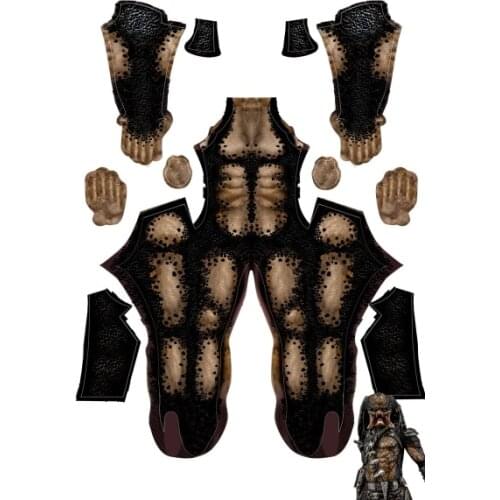 The Predator Cosplay Costume Spandex Zentai Bodysuit Jumpsuit for Adult/Kids Free shipping NO Mask No Armour