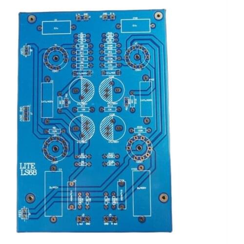 LS68 PCB Tube Preamplifier PCB Empty Board 12AX7 Tube Pre-Amp PCB