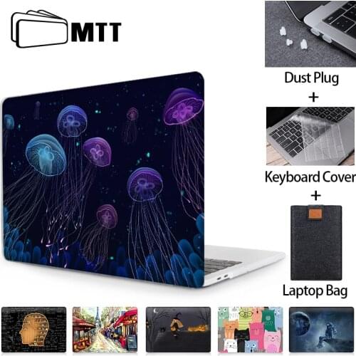 MTT Laptop Case For Macbook Pro Retina 13 15 16 inch Touch Bar Cover For Mac book Air Pro 11 12 13.3 15.4 Laptop Sleeve A2289