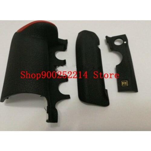 Original New D5 Body Rubber Grip Rubber FX leather handle leather side rubber 3 PIECE With Tape For NIKON D5
