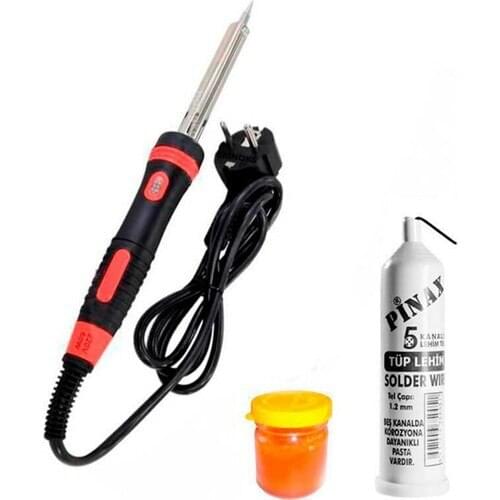 Mandarin 60W Professional Soldering Machine Pen Soldering Iron + L Am wire + cake