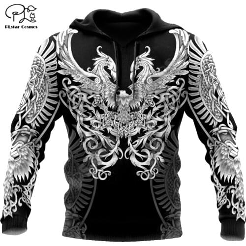 PLstar Cosmos Phoenix Tattoo 3D All Over Printed Hoodies Sweatshirts Zip Hooded For Men And Women Casual Streetwear Style-A5
