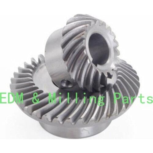 1Set "C77+C96" CNC Milling Machine Lifting Gear C77 + C96 Helical Mill Gear For Bridgeport Mill Part