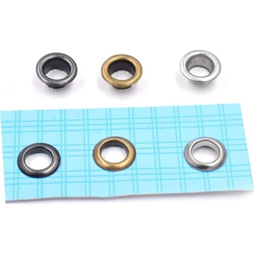 100sets / 5mm eyelets+ installation tool .Leverage pliers. Metal stomatal rivet. Button mold. Portable button mounting pliers