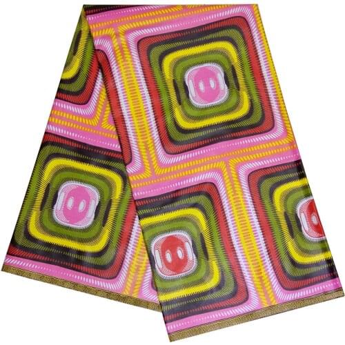 African Ankara Nigeria Sewing Material Pagne Tissu Veritable Wax Pattern Print Fabric African 100% Cotton Batik Fabric