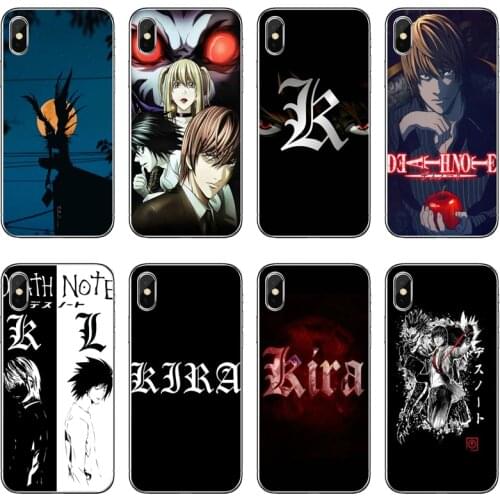Accessories Phone Case Anime Death Note Ryuk kiras For Huawei P30 P20 Pro P10 P9 P8 Lite Y5 Y6 Y7 Y9 P Smart Plus 2018 2019