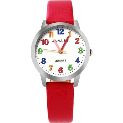 Childrens Watch Fashion Color Digital Dial Personality Clock Casual Boy Girl Sports Clock Hot Sale Jelly Leather Watch