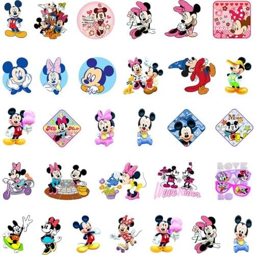 Disney Mickey Mouse Family Jewelry Mickey Minnie Acrylic Jewelry DIY Jewelry Making Epoxy Resin Accessories Jewelry