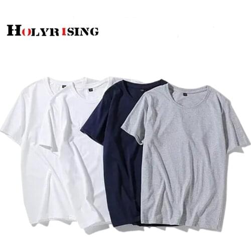 Summer casual 4pcs men t-shirts round neck tee short sleeve slim fit male comfortable clothing breathable tops 19557