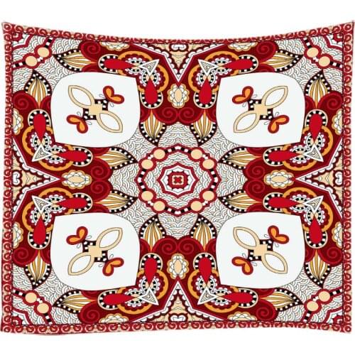 Ethnic Style National Customs Tapestry Wall Hanging Cloth Bed Spread Beach Towel Table Cloth House Decoration Living Room Deco