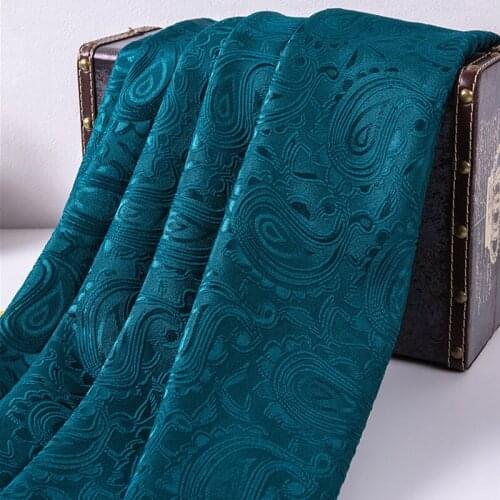 Hot Sales 2YDS 145cm Wide Brocade Fabric Jacquard America style Costume Good Quality Flower Jacquard Lace Fabric For Dresses