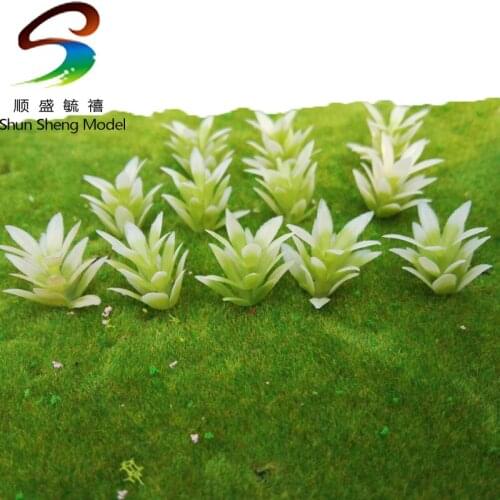HA05 Architectural Model Flower Model Kits 100pcs white Color