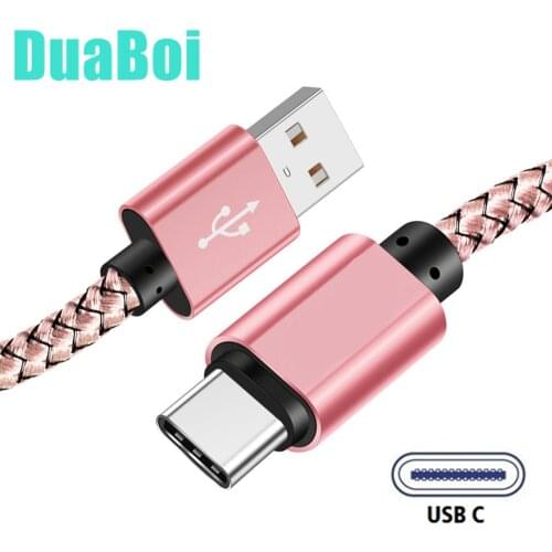 2M/1M/20CM USB Type C fast Charger Cable for Samsung Galaxy A5 A7 2018 A8 A9 2019 A50 A70s S10 Note 9 Tab S3 Rose Gold Pink Kabo